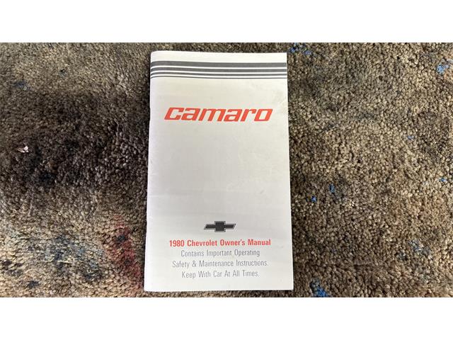 1980 Chevrolet Camaro (CC-1815559) for sale in Milford, Ohio