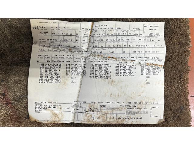 1980 Chevrolet Camaro (CC-1815559) for sale in Milford, Ohio