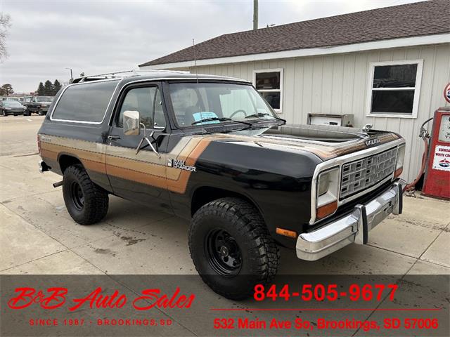 1985 Dodge Ramcharger (CC-1815757) for sale in Brookings, South Dakota