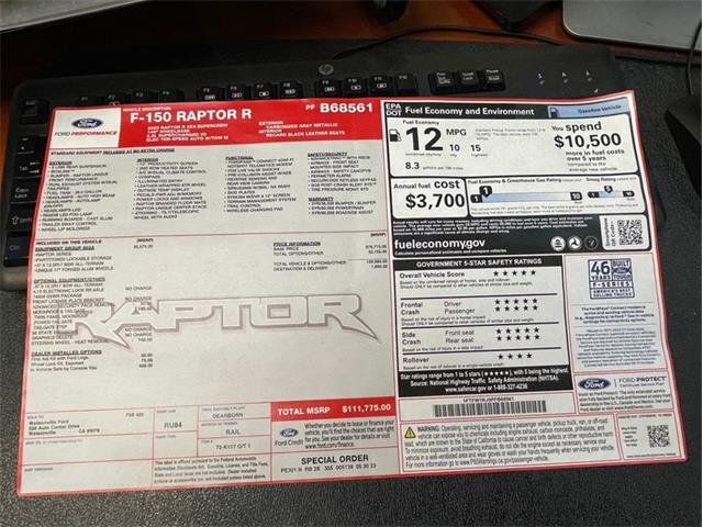 2023 Ford Raptor (CC-1816401) for sale in Scotts Valley, California