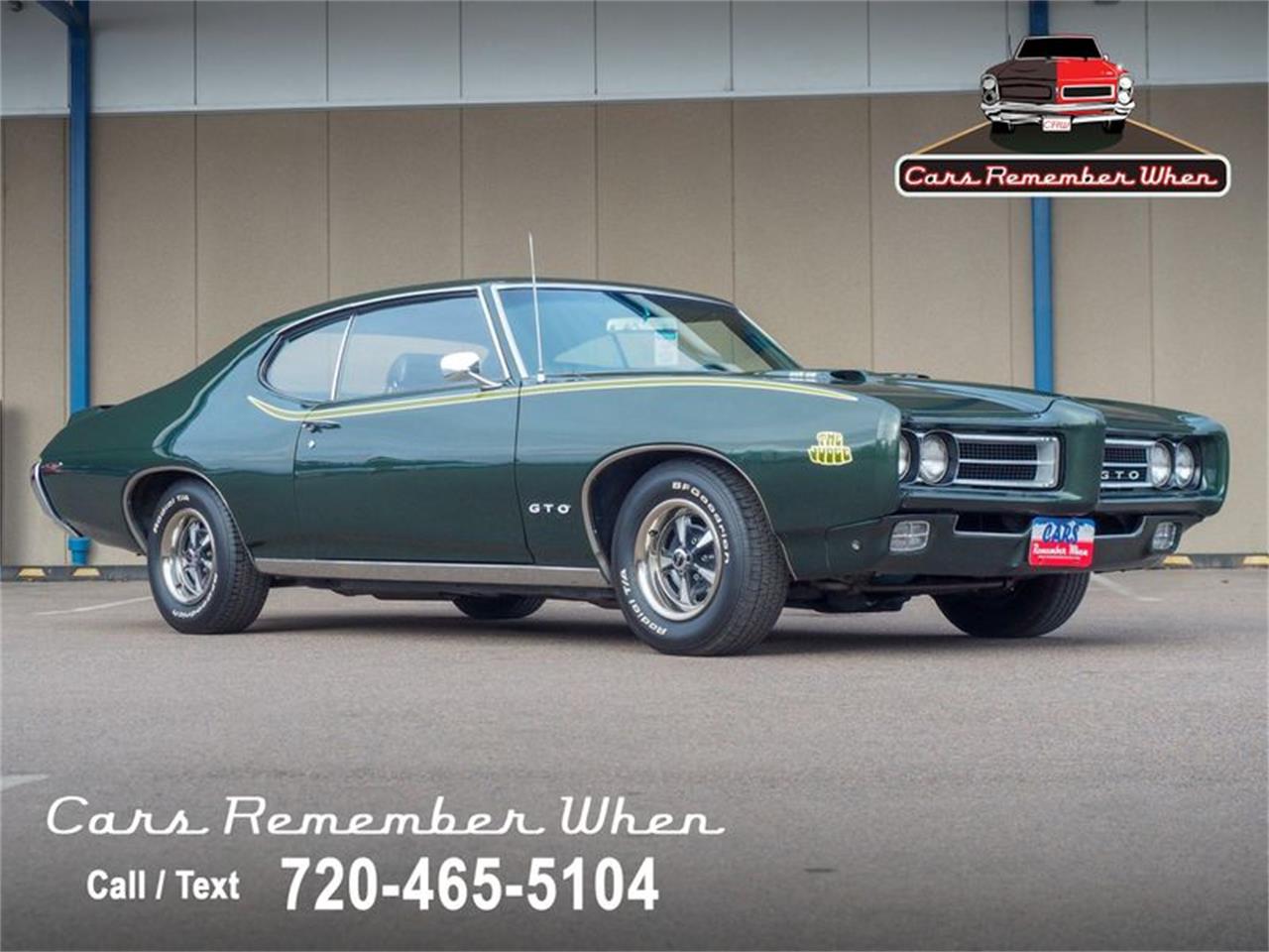 For Sale: 1969 Pontiac GTO in Englewood, Colorado for sale in Englewood, CO