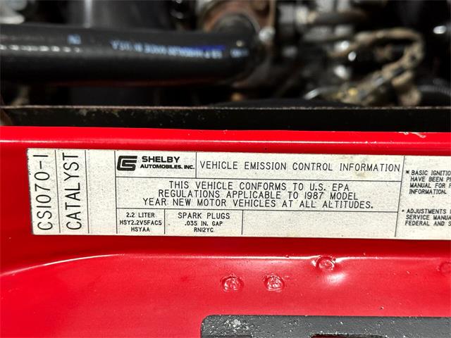 1987 Dodge Lancer (CC-1817603) for sale in Salem, Ohio
