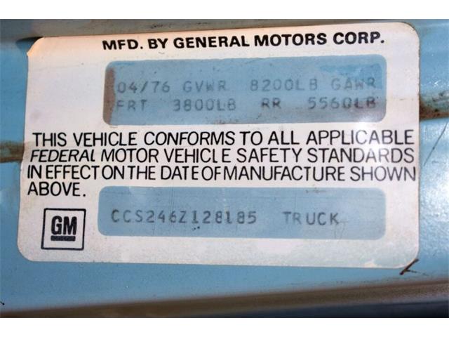 1976 Chevrolet C/K 20 (CC-1817932) for sale in Sherwood, Oregon