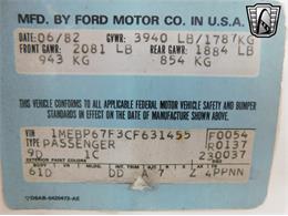 1982 Mercury Capri (CC-1818490) for sale in O'Fallon, Illinois