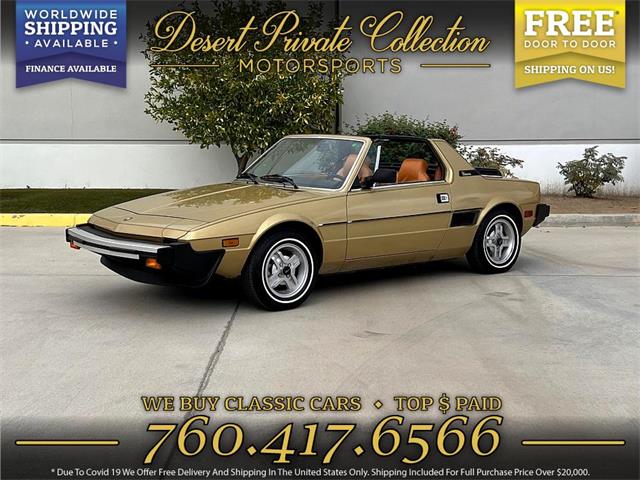 1980 Fiat X1/9 for Sale | ClassicCars.com | CC-1821670