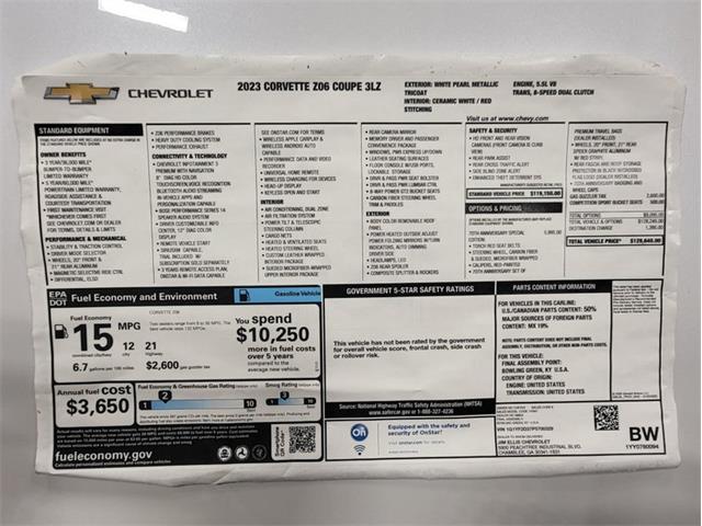 2023 Chevrolet Corvette (CC-1824870) for sale in Bristol, Pennsylvania