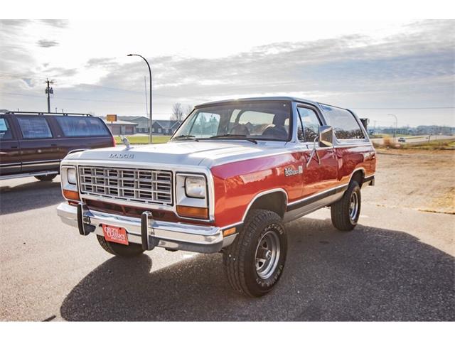 1984 Dodge Ramcharger (CC-1827624) for sale in Spirit Lake, Iowa