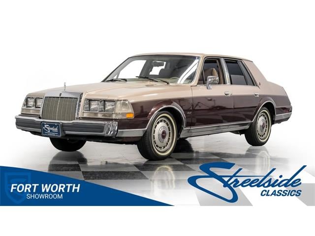1986 Lincoln Continental (CC-1829664) for sale in Ft Worth, Texas