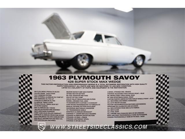 1963 Plymouth Savoy (CC-1829674) for sale in Concord, North Carolina