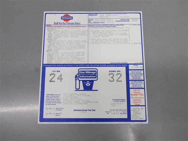 1992 Nissan Sentra (CC-1829694) for sale in Christiansburg, Virginia