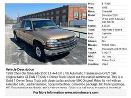 1999 Chevrolet Silverado (CC-1832746) for sale in Saint Charles, Missouri