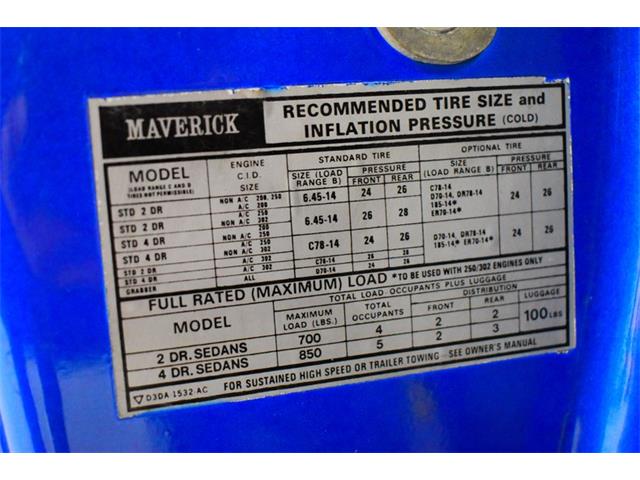 1973 Ford Maverick (CC-1836496) for sale in Wayne, Michigan