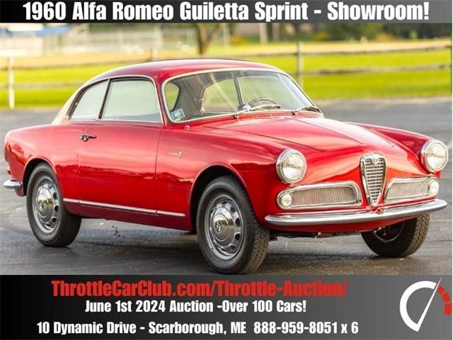 1960 Alfa Romeo Giulietta Sprint (CC-1836669) for sale in Scarborough, Maine
