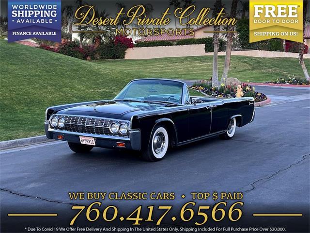 1962 Lincoln Continental Convertible for Sale | ClassicCars.com | CC ...