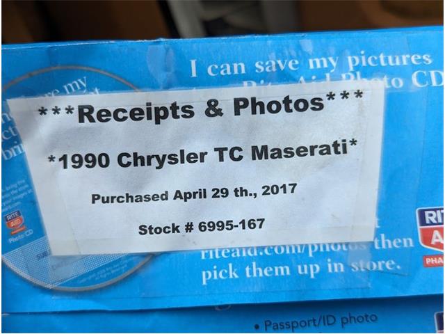 1990 Chrysler TC by Maserati (CC-1837848) for sale in Carlisle, Pennsylvania