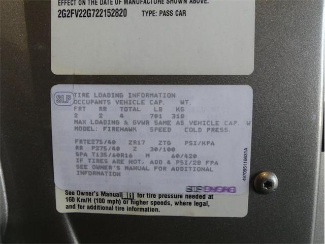 2002 Pontiac Firebird Trans Am (CC-1838311) for sale in Palmetto, Florida