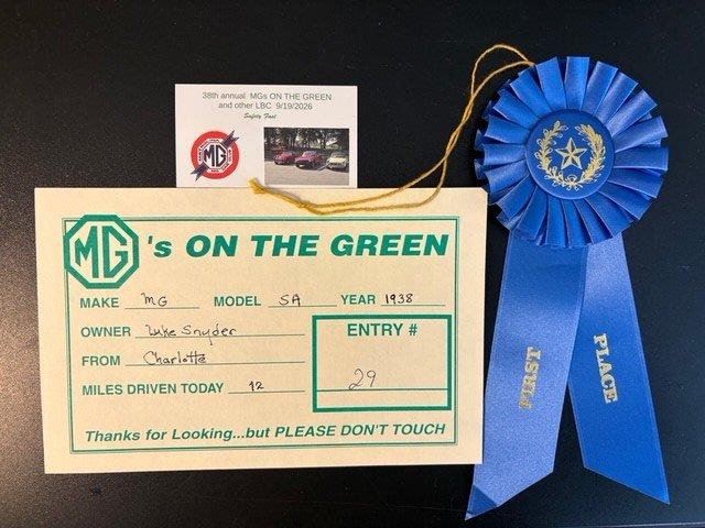1938 MG SA (CC-1830929) for sale in Concord, North Carolina