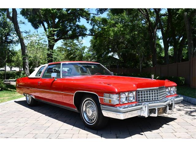 1974 Cadillac Coupe DeVille (CC-1839606) for sale in Lakeland, Florida