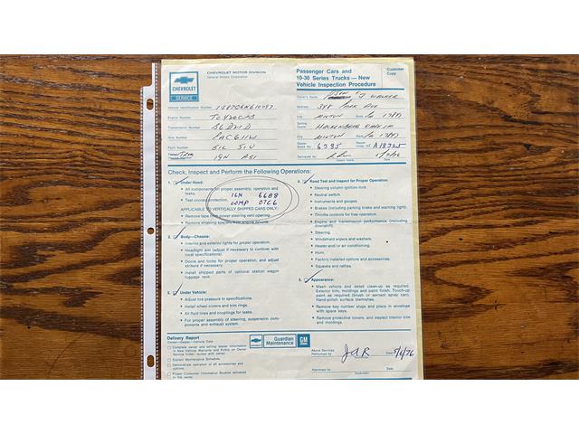 1976 Chevrolet Camaro RS (CC-1841213) for sale in Milford, Ohio