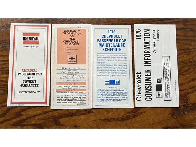 1976 Chevrolet Camaro RS (CC-1841213) for sale in Milford, Ohio