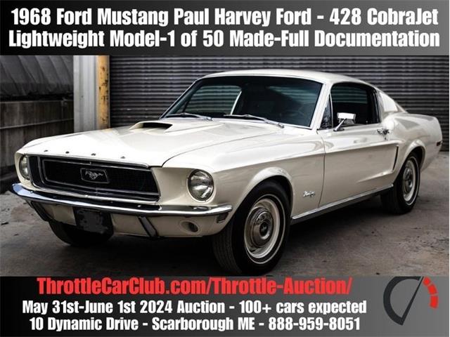 1968 Ford Mustang (CC-1842821) for sale in Scarborough, Maine