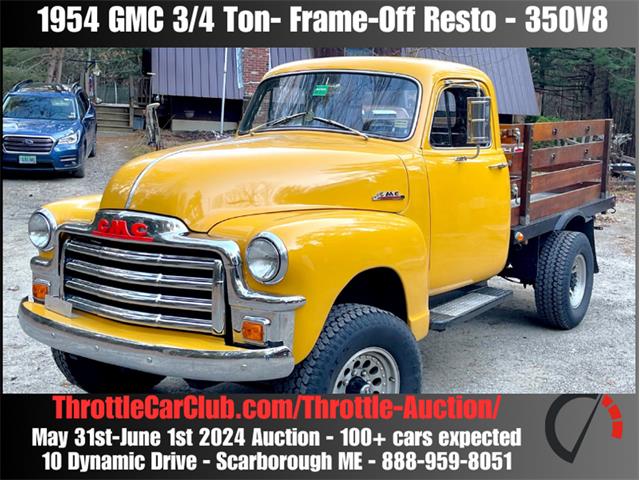 1954 GMC 3/4 Ton Pickup (CC-1840392) for sale in Scarborough, Maine
