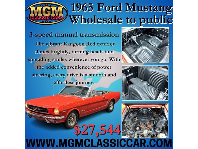 1965 Ford Mustang (CC-1844016) for sale in Addison, Illinois