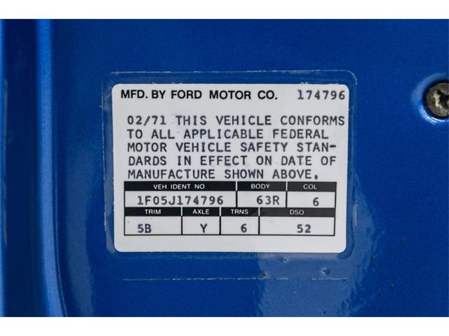 1971 Ford Mustang (CC-1844336) for sale in Concord, North Carolina