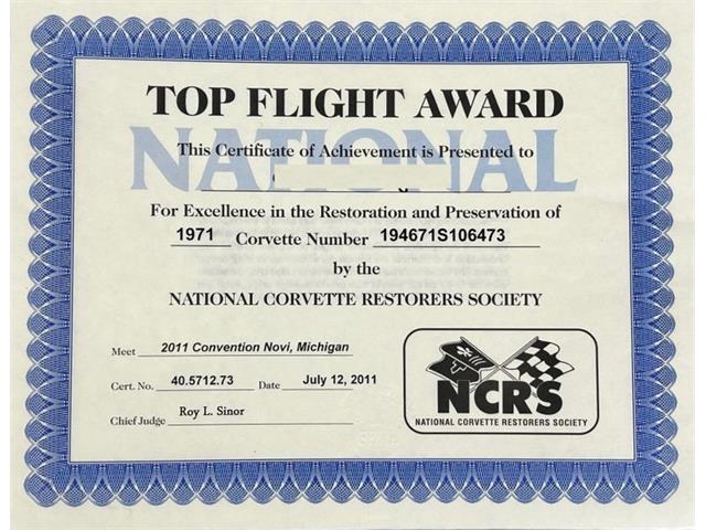 1971 Chevrolet Corvette (CC-1844780) for sale in Clifton Park, New York