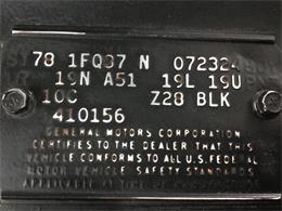 1978 Chevrolet Camaro Z28 (CC-1845665) for sale in Sudbury , Ontario