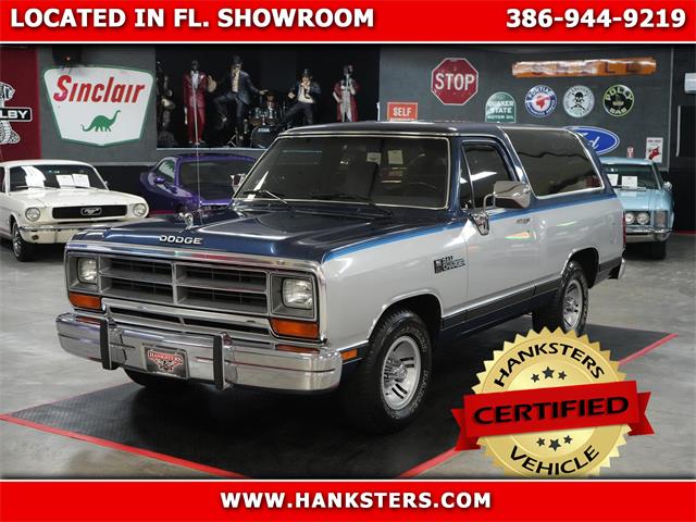 1990 Dodge Ramcharger (CC-1847949) for sale in Homer City, Pennsylvania
