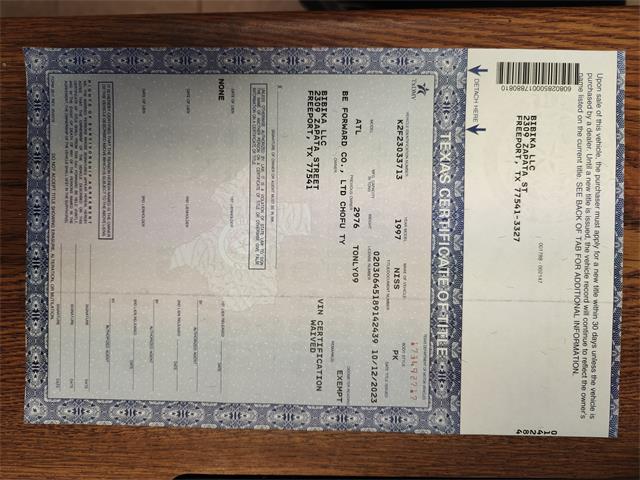 1997 Nissan Atlas (CC-1848129) for sale in freeport, Texas