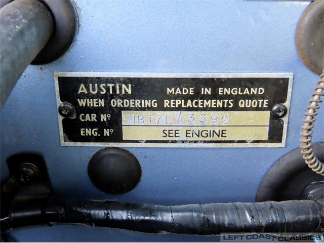 1960 Austin-Healey 3000 Mk I BT7 (CC-1848186) for sale in Sonoma, California