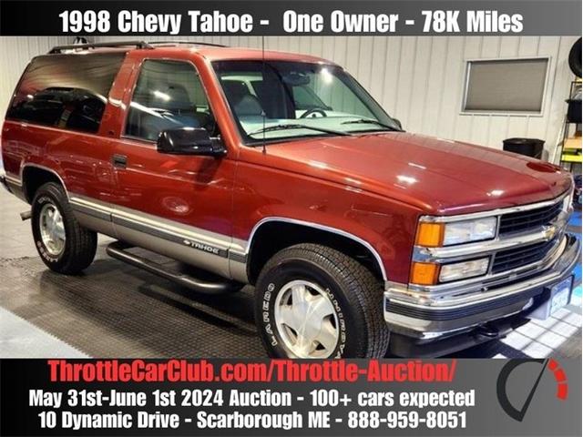 1998 Chevrolet Tahoe (CC-1848460) for sale in Scarborough, Maine