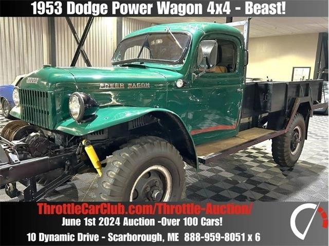 1953 Dodge Power Wagon (CC-1848473) for sale in Scarborough, Maine