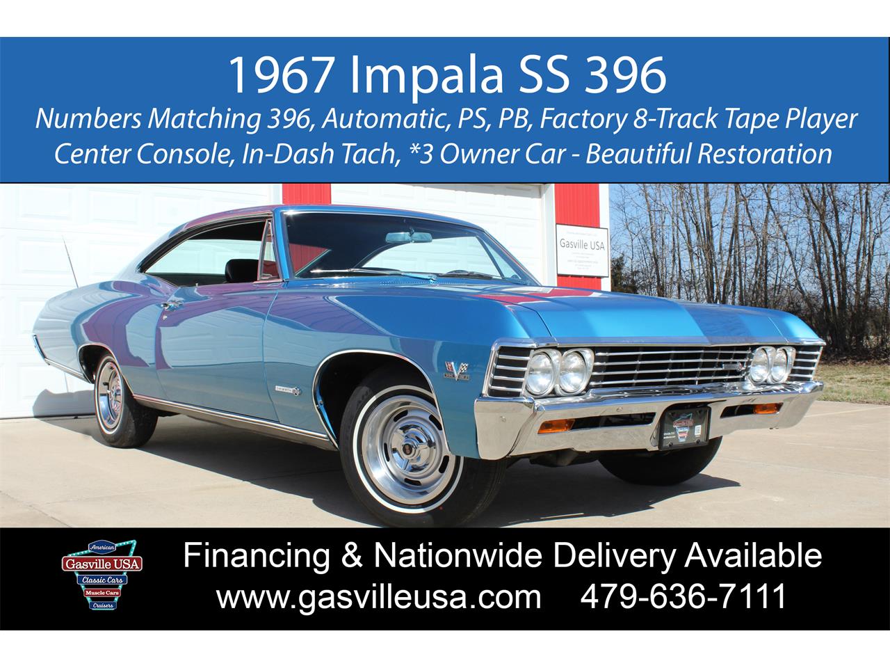 1967 Chevrolet Impala SS in Rogers, Arkansas