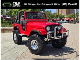 1977 Jeep CJ5 (CC-1854049) for sale in El Cajon, California