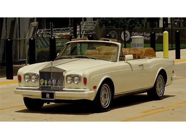 1987 Rolls-Royce Corniche (CC-1855466) for sale in Cadillac, Michigan