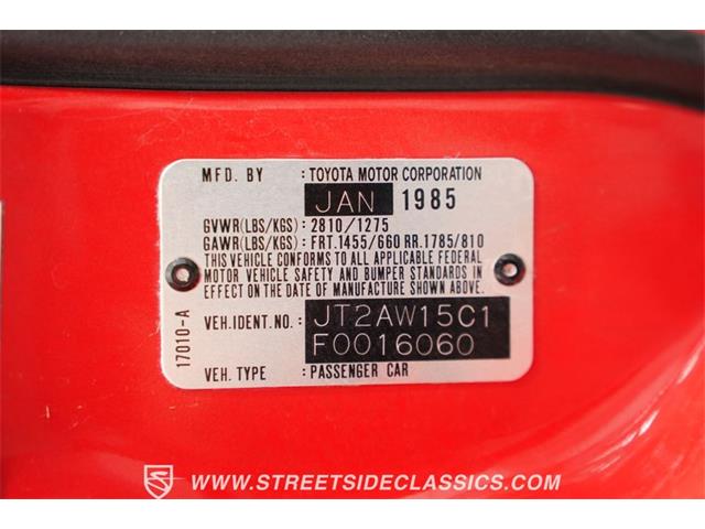 1985 Toyota MR2 (CC-1856339) for sale in Concord, North Carolina