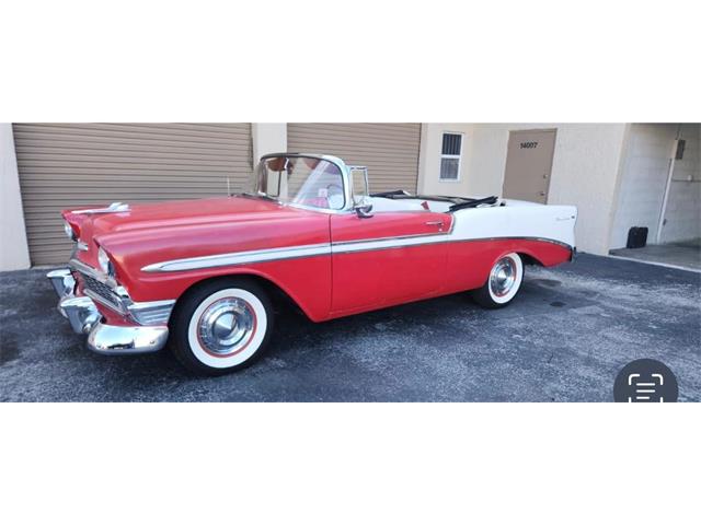 1956 Chevrolet Bel Air Convertible (CC-1856423) for sale in POMPANO, Florida