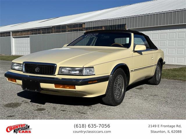 1989 Chrysler TC by Maserati for Sale | ClassicCars.com | CC-1857621