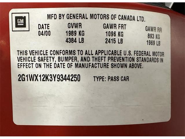 2000 Chevrolet Monte Carlo (CC-1857863) for sale in Pittsburgh, Pennsylvania