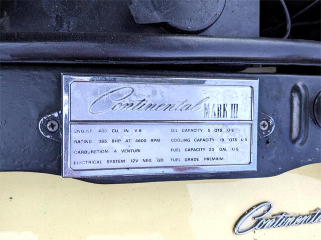 1971 Lincoln Continental Mark III (CC-1857885) for sale in Gray Court, South Carolina