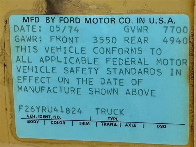 1974 Ford F250 (CC-1859001) for sale in Cadillac, Michigan