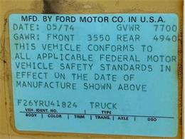 1974 Ford F250 (CC-1859001) for sale in Cadillac, Michigan