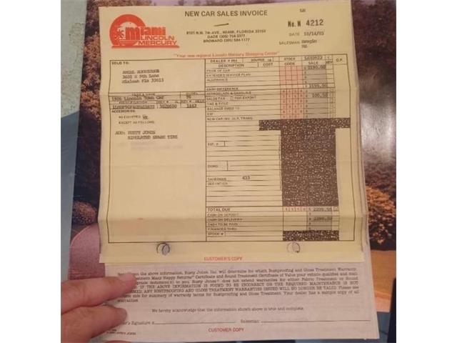 1986 Lincoln Town Car (CC-1859869) for sale in Pompano Beach, Florida