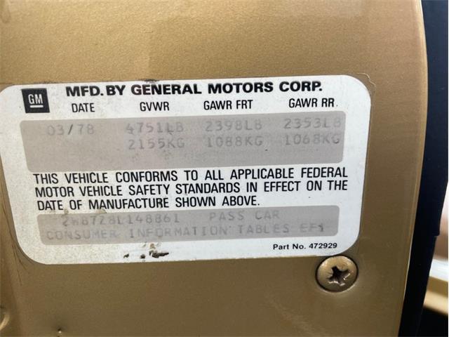 1978 Pontiac Firebird (CC-1860156) for sale in Lutz, Florida