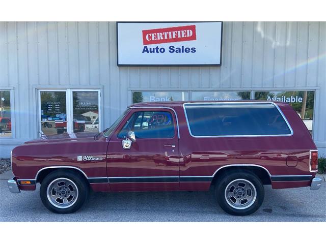 1989 Dodge Ramcharger (CC-1863073) for sale in Des Moines, Iowa