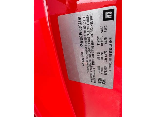 2015 Chevrolet Corvette Z06 (CC-1866757) for sale in Springfield, Massachusetts