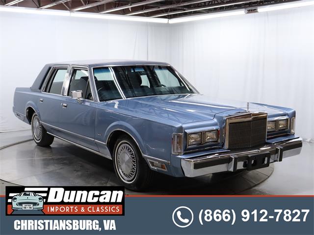 1988 Lincoln Town Car for Sale | ClassicCars.com | CC-1869076